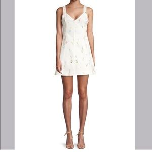 Parker Vara denim floral dress